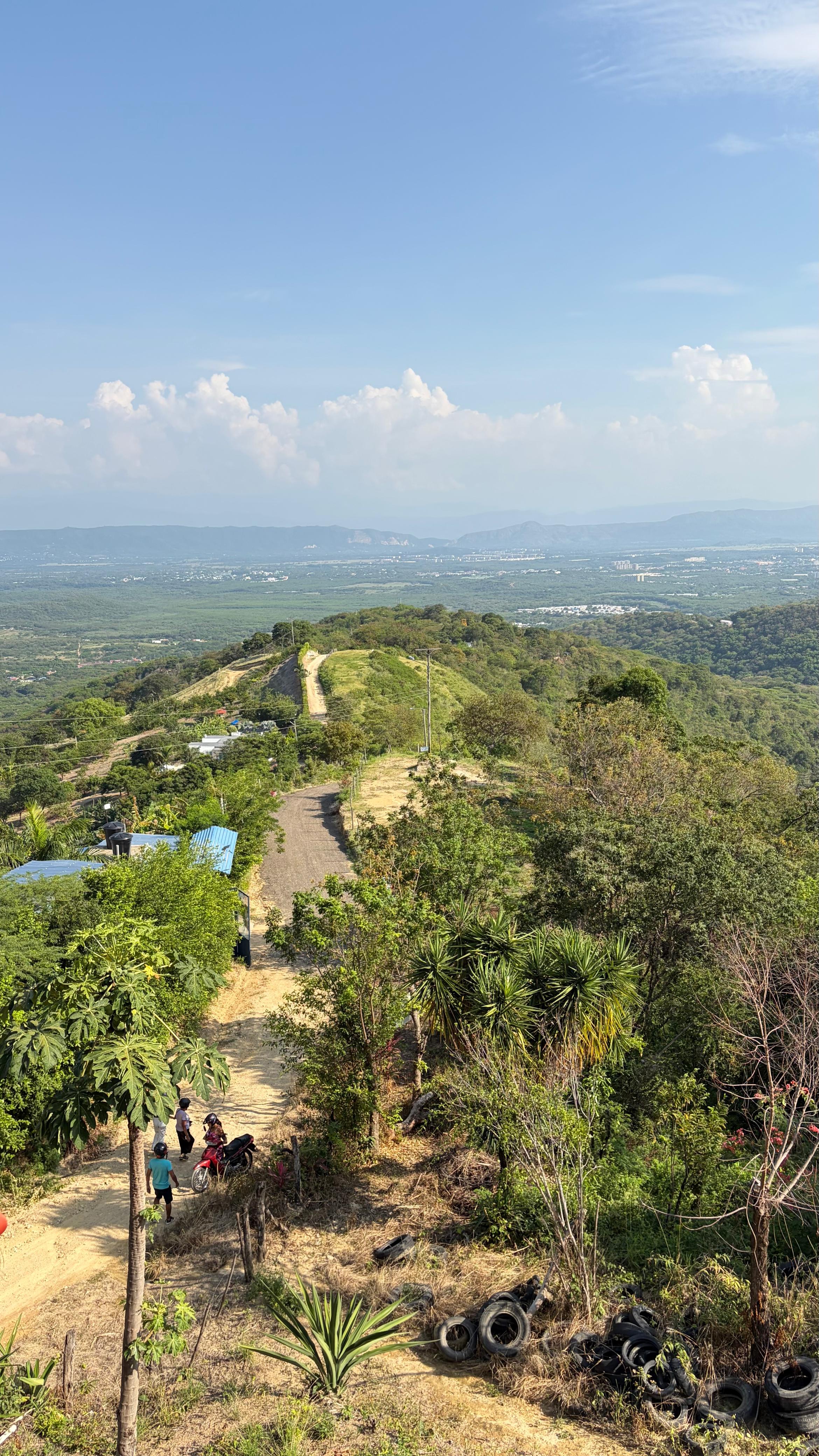 Vista urbana desde la montaña